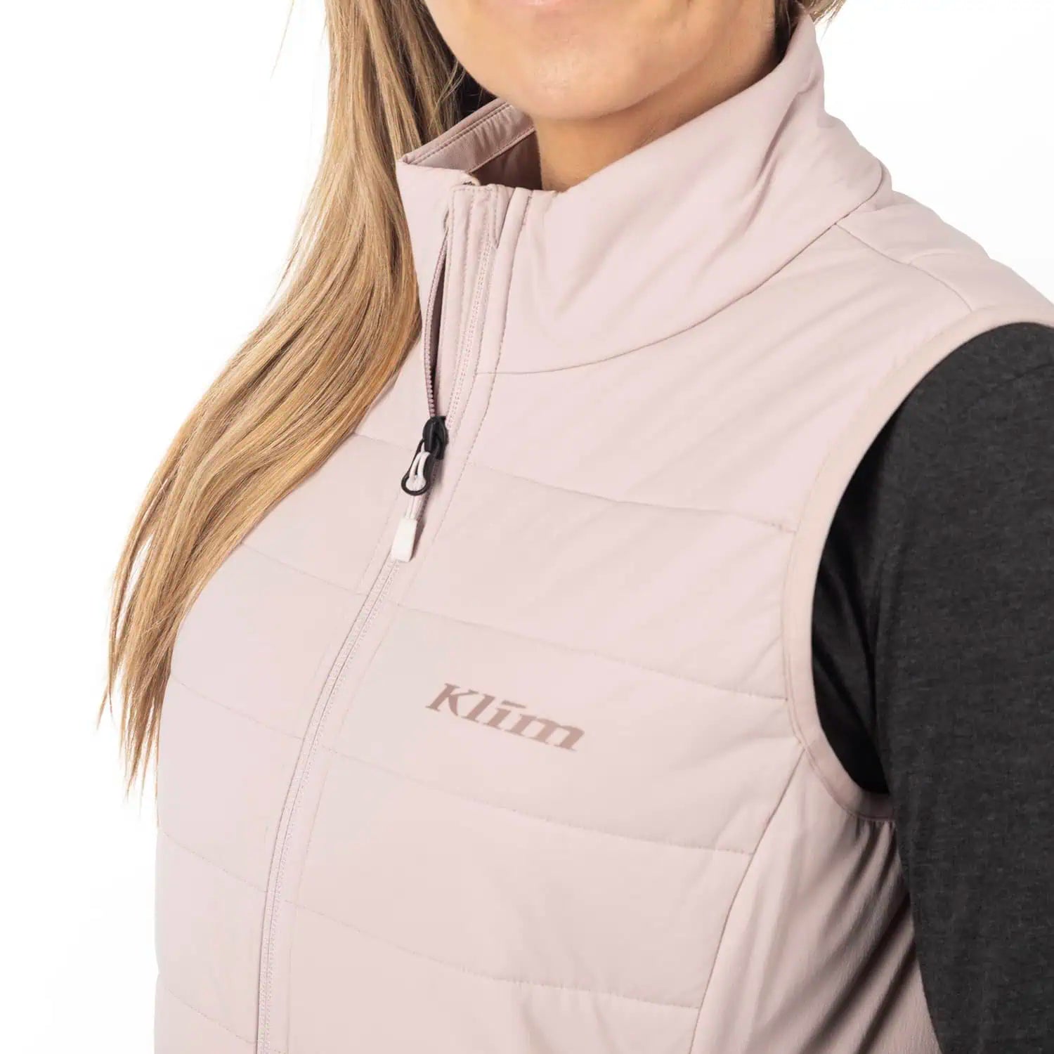 zipper detail Klim Women's Waverly Stretch Insulated Vest