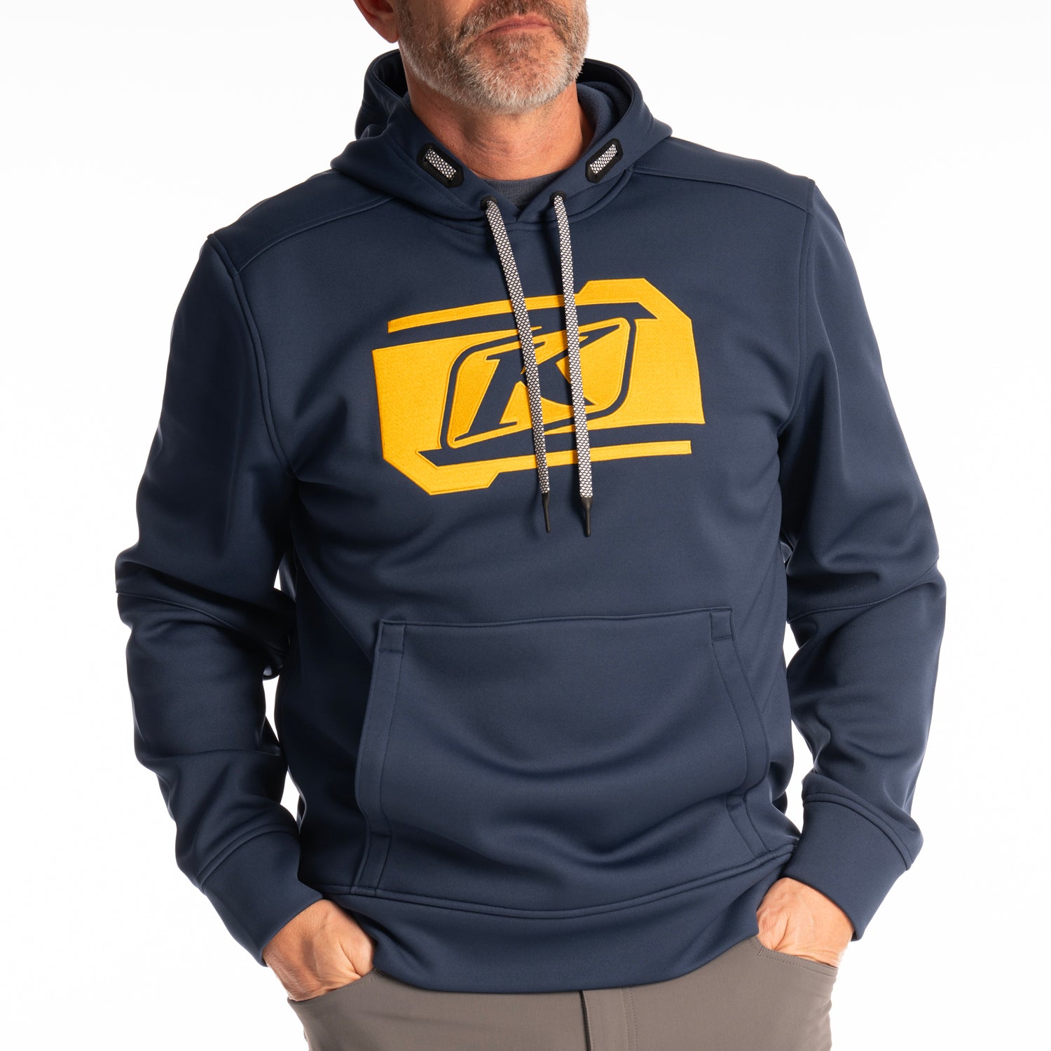 Dress Blues Saffron Klim Zone Pullover Hoodie