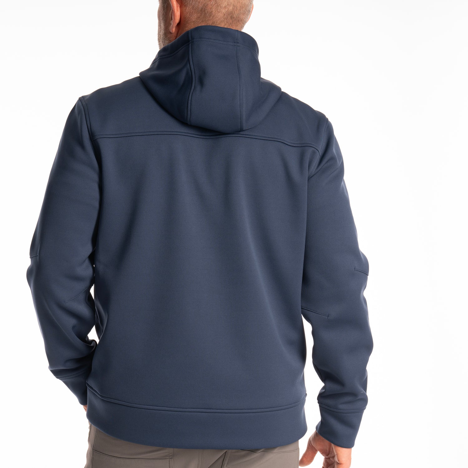 Klim Zone Pullover Hoodie in Dress Blues - Saffron