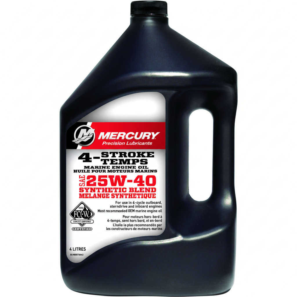 Mercury Marine 4 stroke oil 25W-40