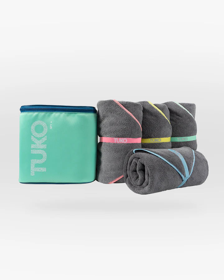 Mission Tuko Microfiber Towels (4 Pack)