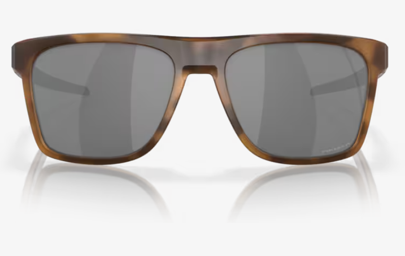 black lens, brown frame Oakley Leffingwell Polarized Sunglasses