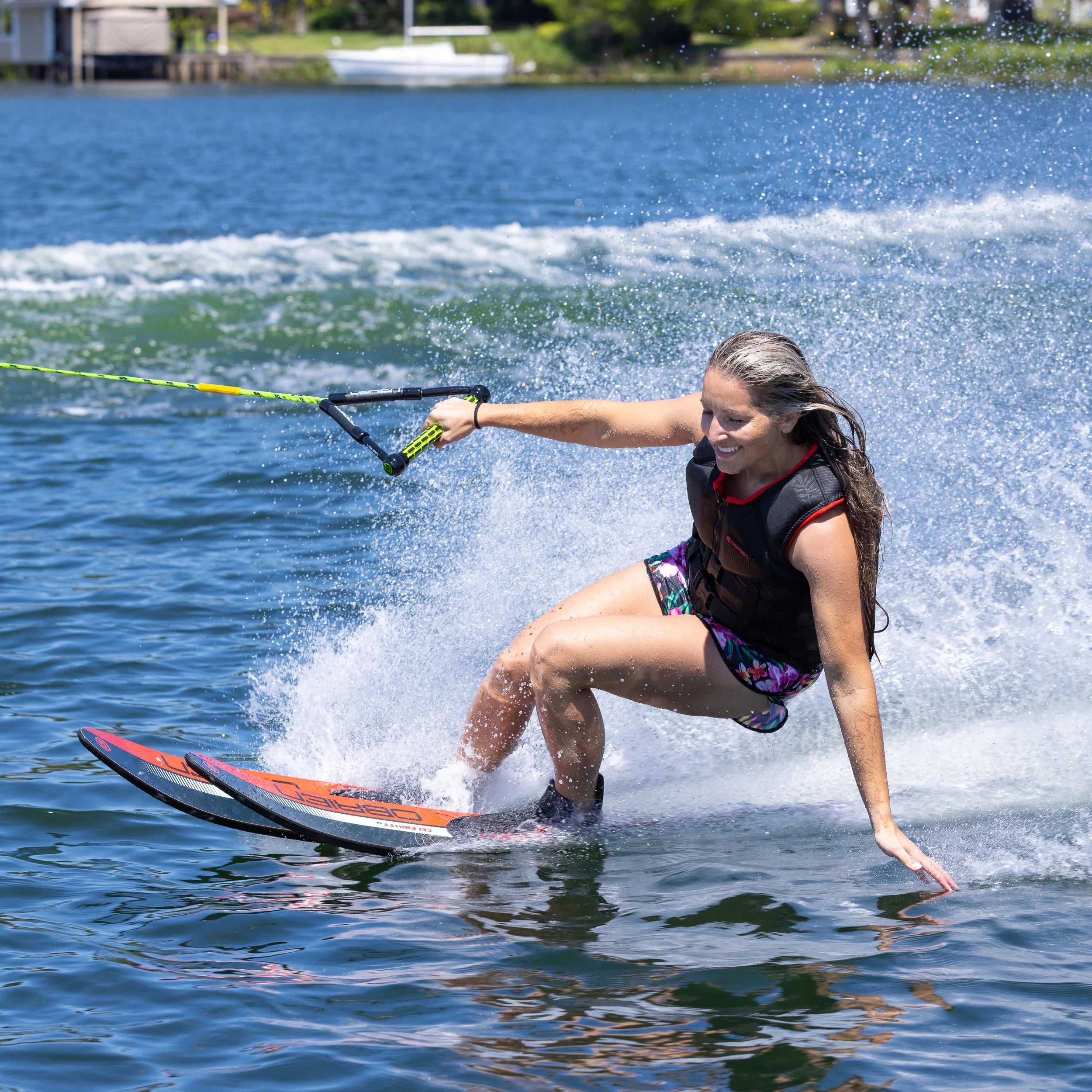 O'Brien Celebrity 64" Combo Waterski With X7 Bindings