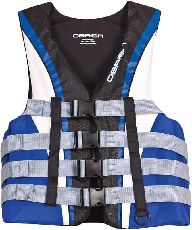 O'Brien Men's 4-Buckle Nylon Life Jacket (Non-Current)