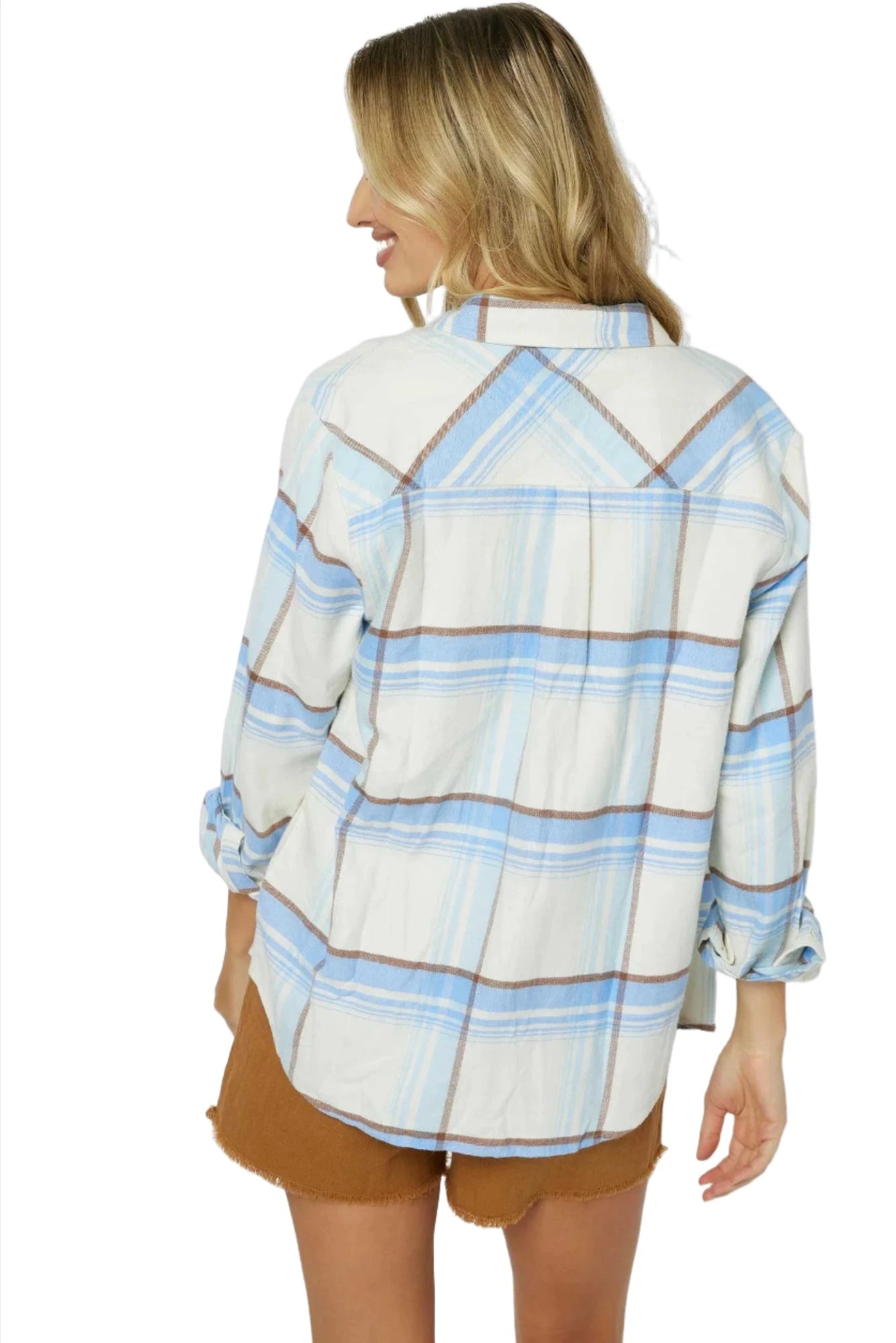 O'Neill Women's Logan Plaid Flannel Shirt