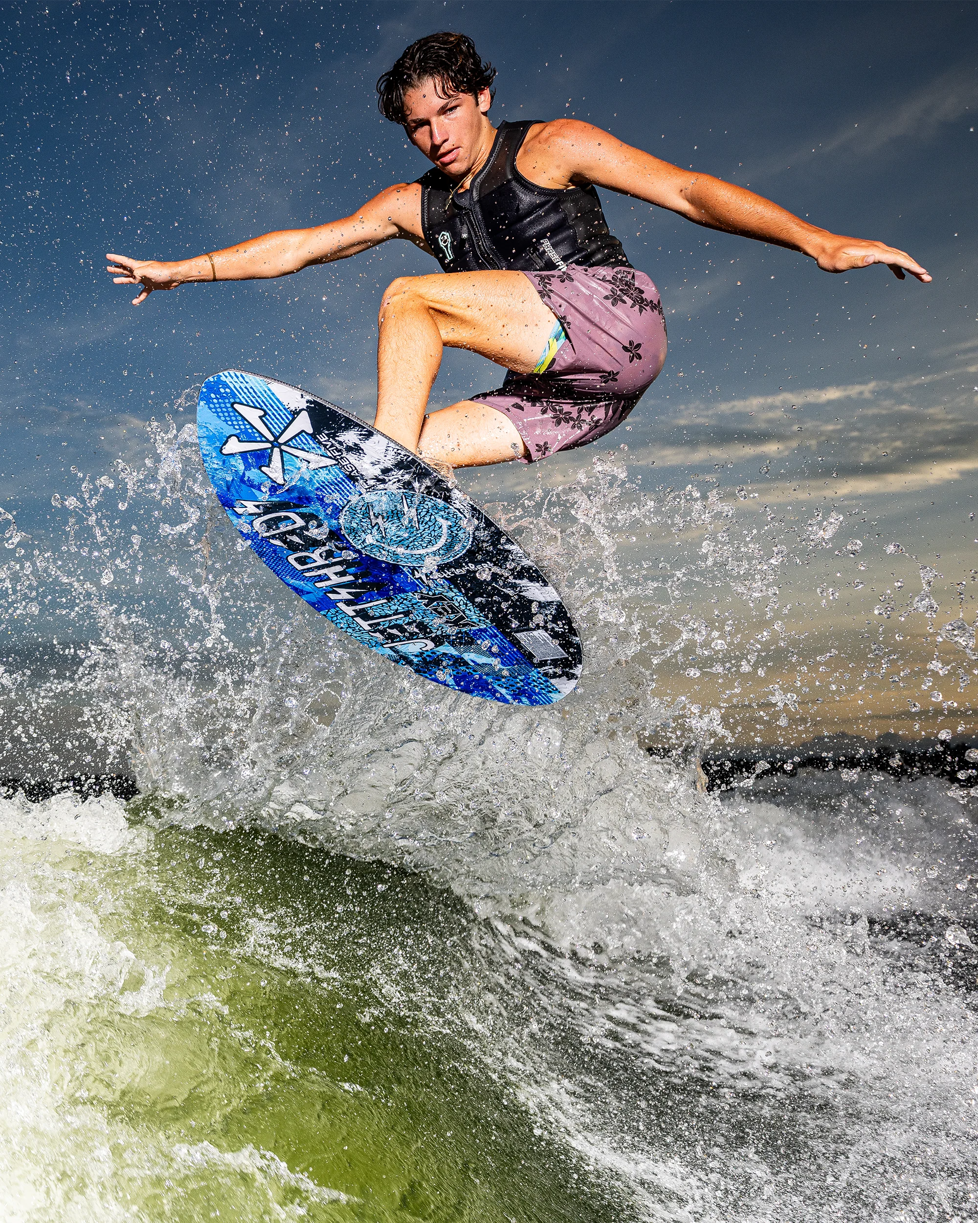 Phase Five Key Jett Shreds Wakesurfer