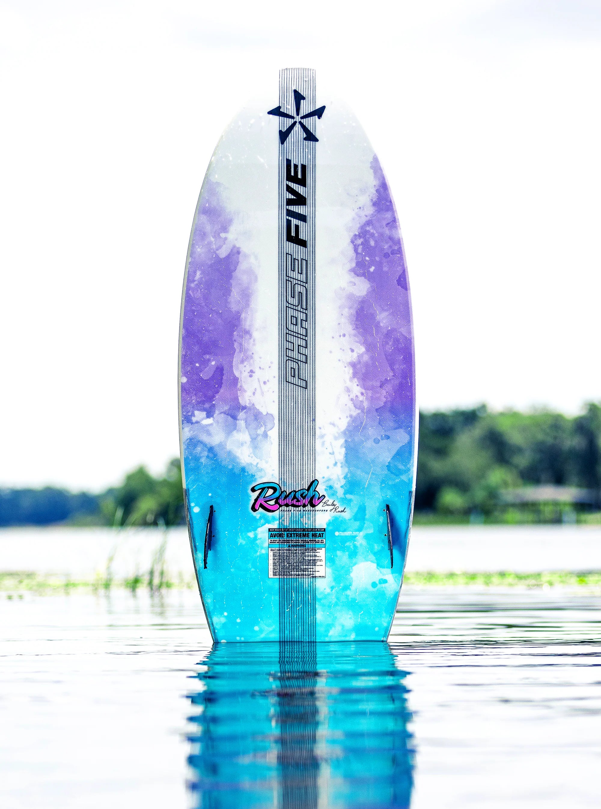 Phase Five Rush Wakesurfer Board standing