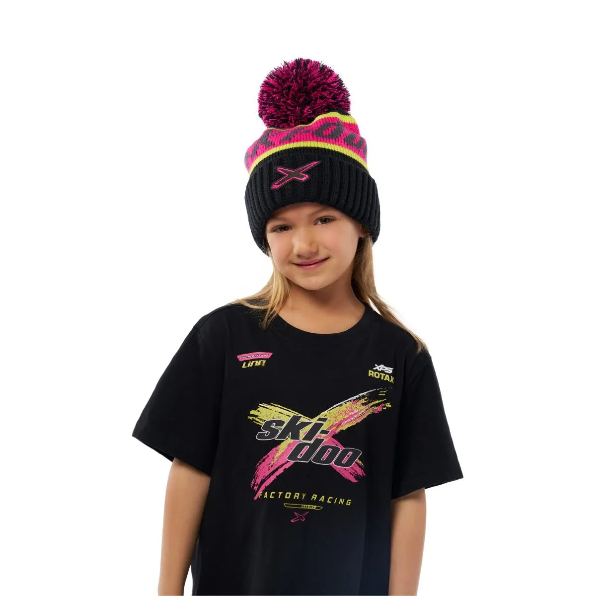 Ski-Doo Youth Unisex X-Team Pom-Pom Beanie