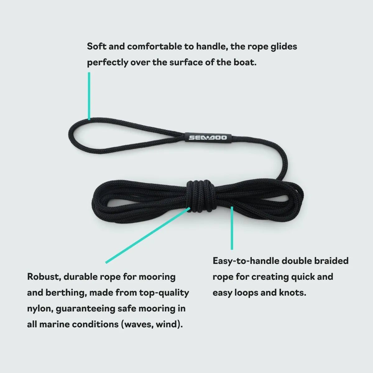 Sea-Doo Mooring Rope for Switch