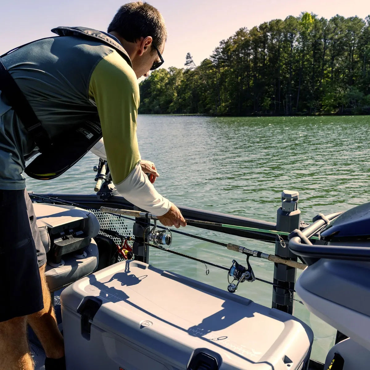 Sea-Doo Quick-Access Rod Storage for Switch Pontoon