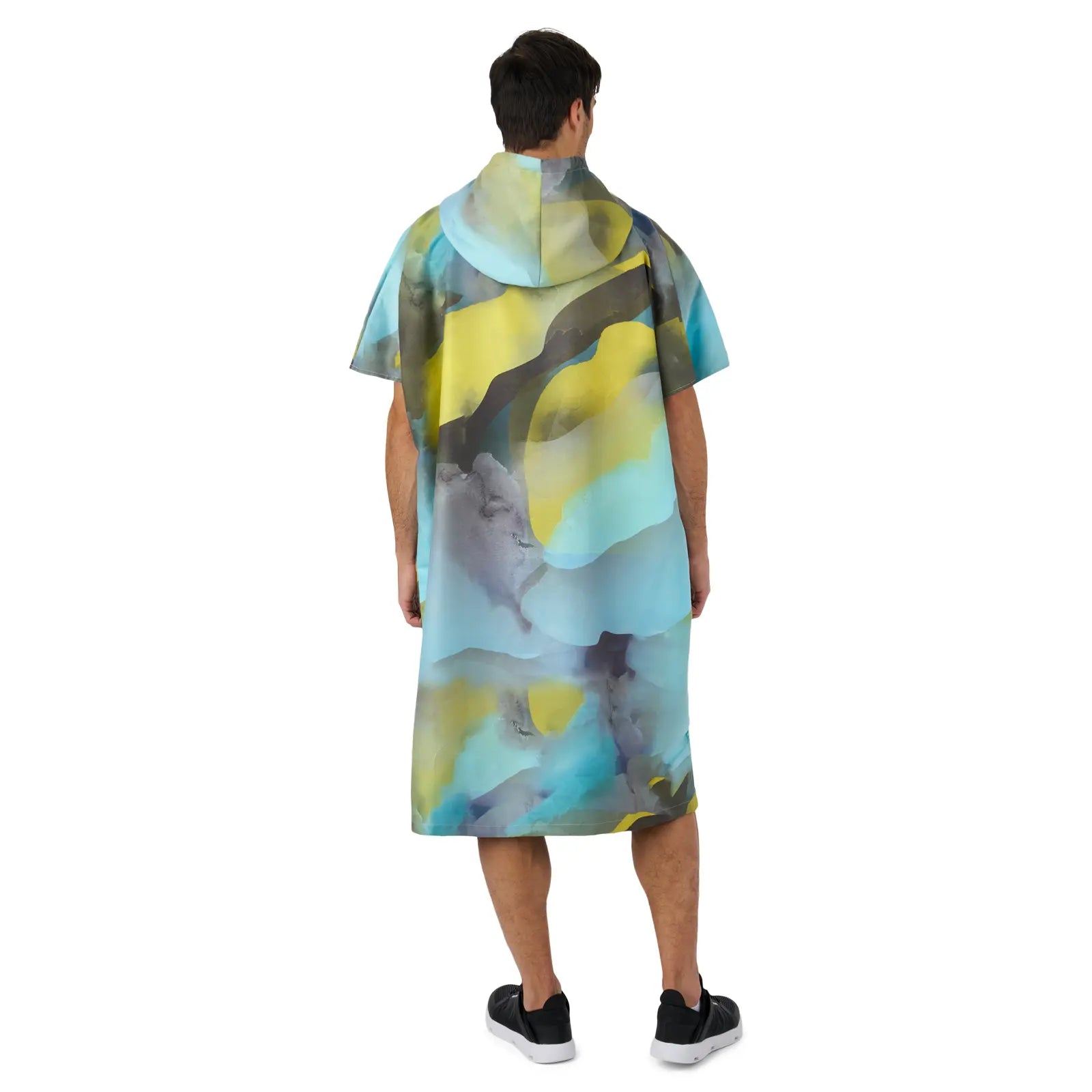 Hi Vis Yellow Sea-Doo Quick-Dry Poncho By Slowtide