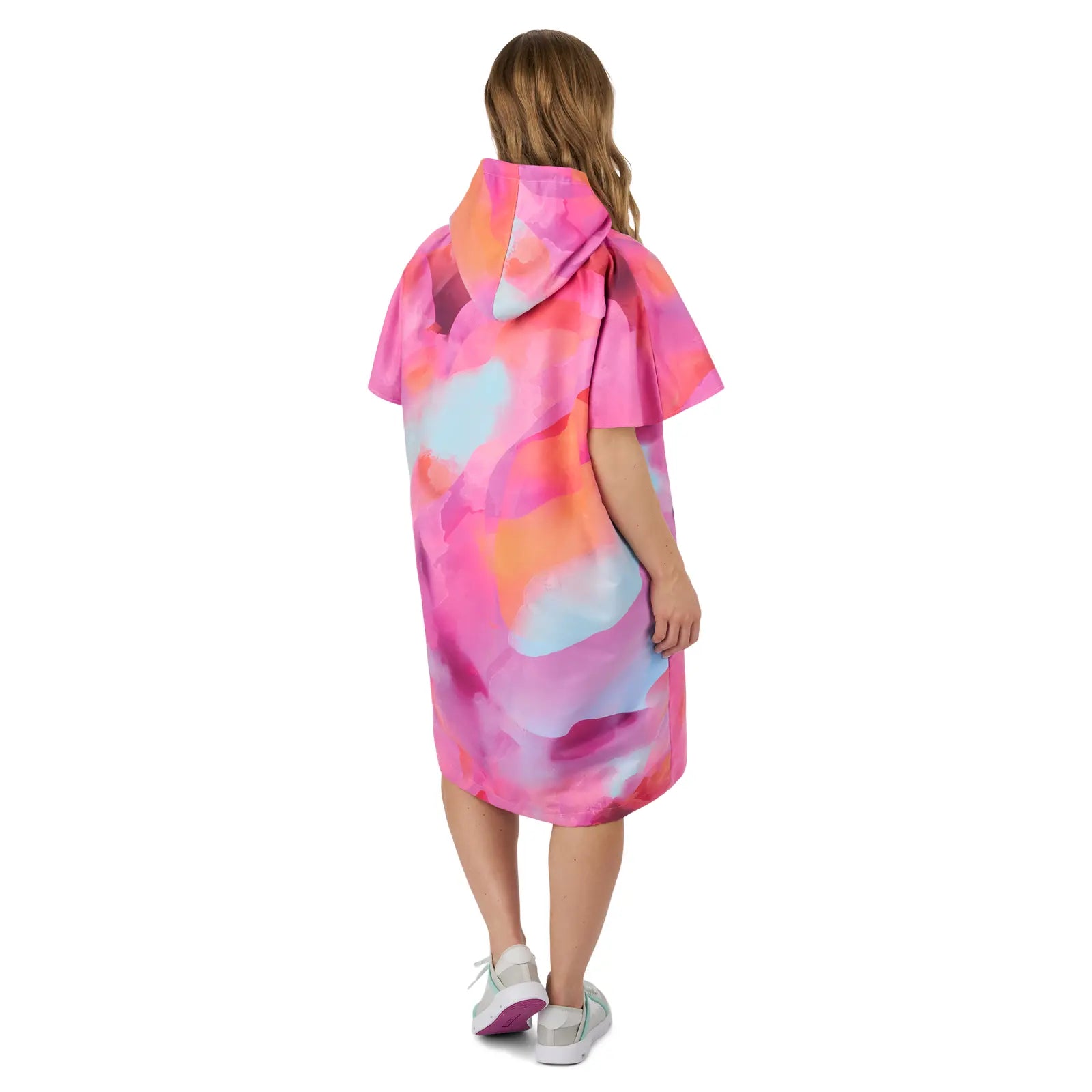 Lava Red Sea-Doo Quick-Dry Poncho By Slowtide