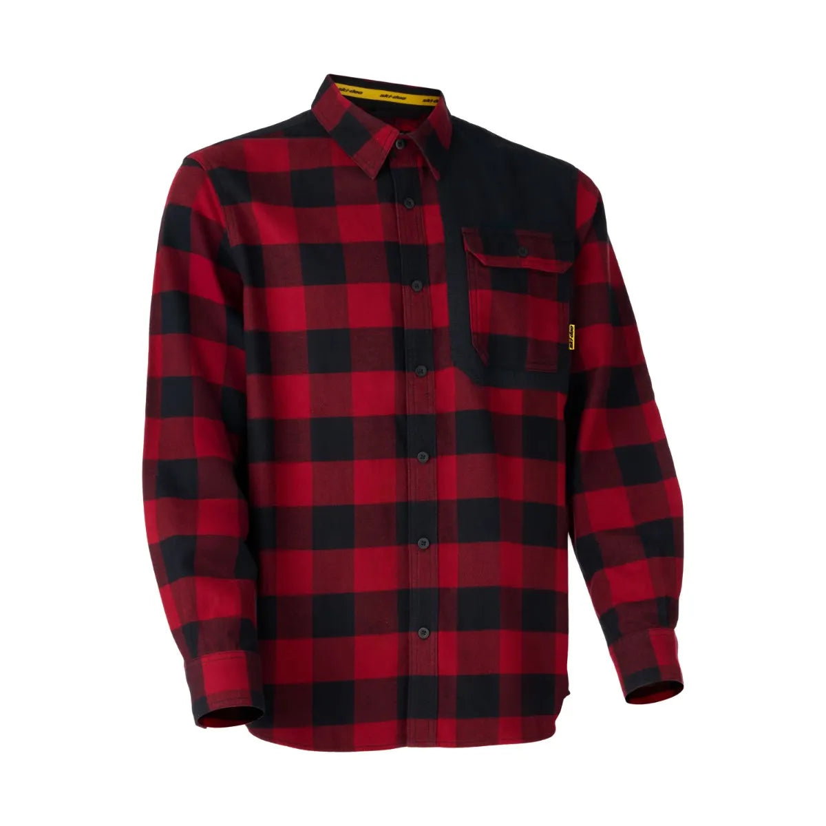 Ski-Doo Buffalo Plaid Flannel Shirt