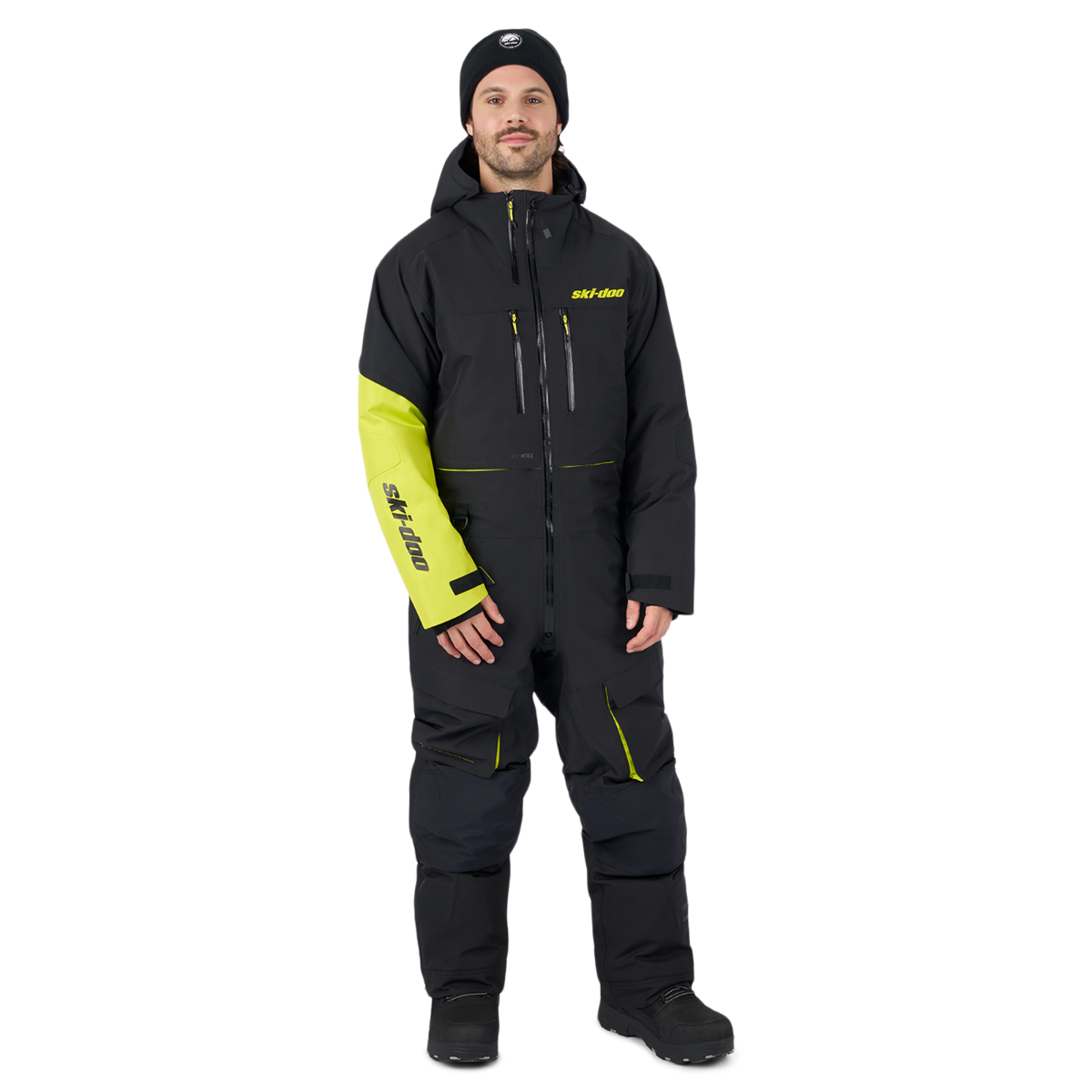 Black Ski-Doo Enduro Insulated One-Piece Suit