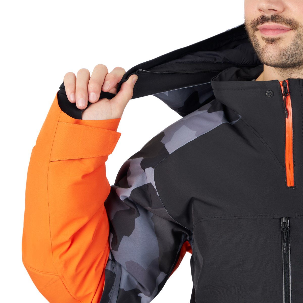 Ski-Doo Enduro Insulated One-Piece Suit detachable hood