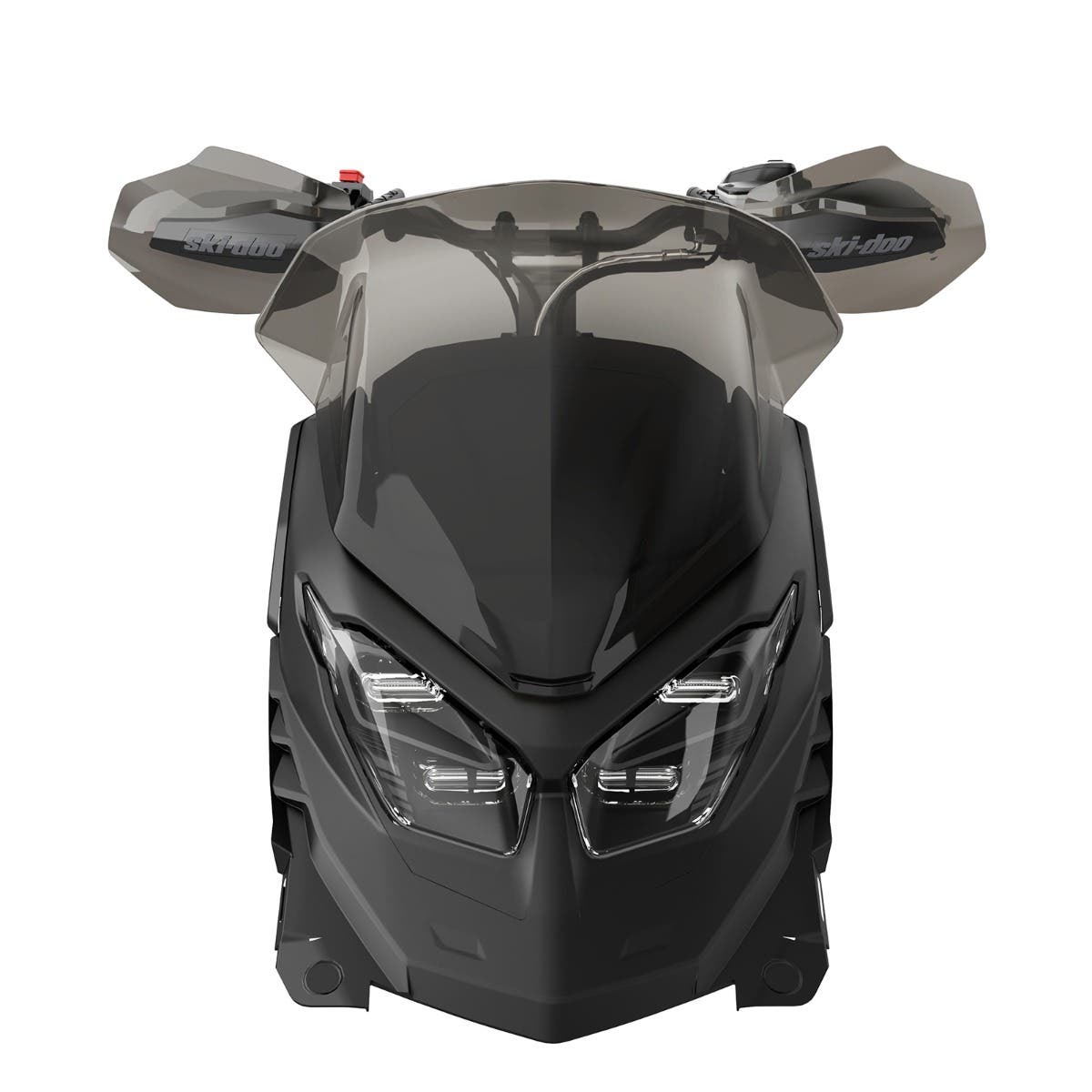 DARK SMOKE Ski-Doo Low Windshield - for REV Gen5 (Trail, Crossover) 