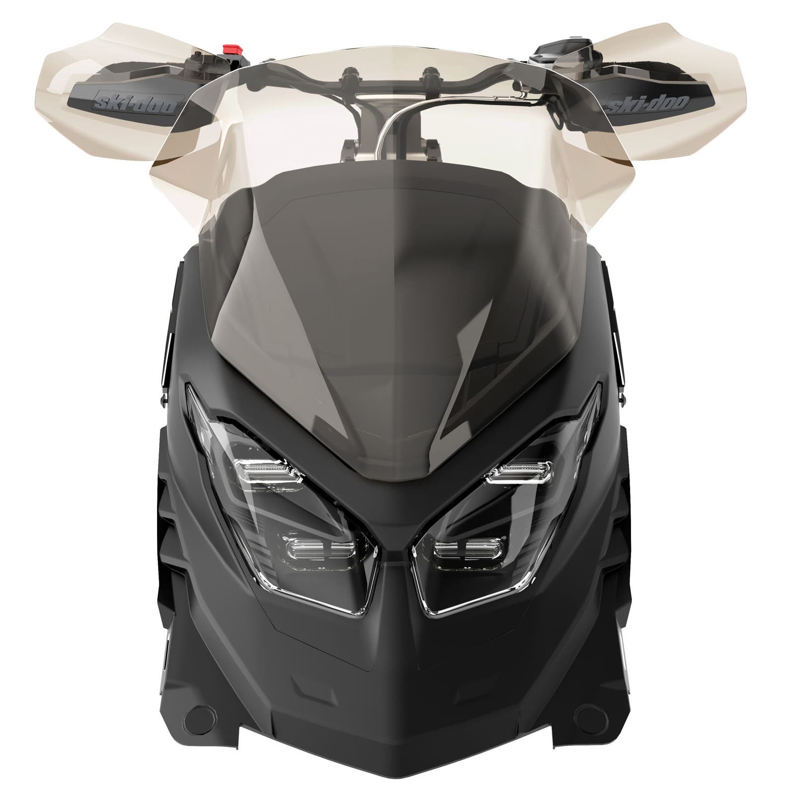 SMOKE Ski-Doo Low Windshield - for REV Gen5 (Trail, Crossover)