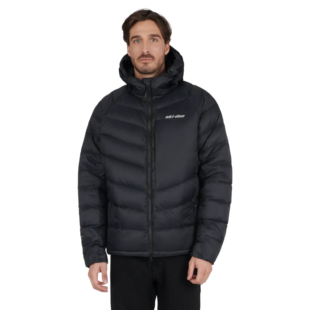Ski-Doo Men's Tec Layer Heavyweight Down Packable Jacket (Non-Current)