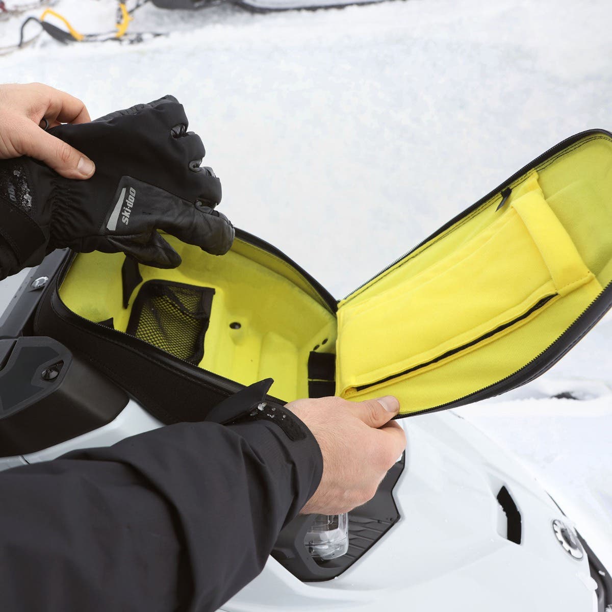 Ski-Doo Soft Glove Box Extension