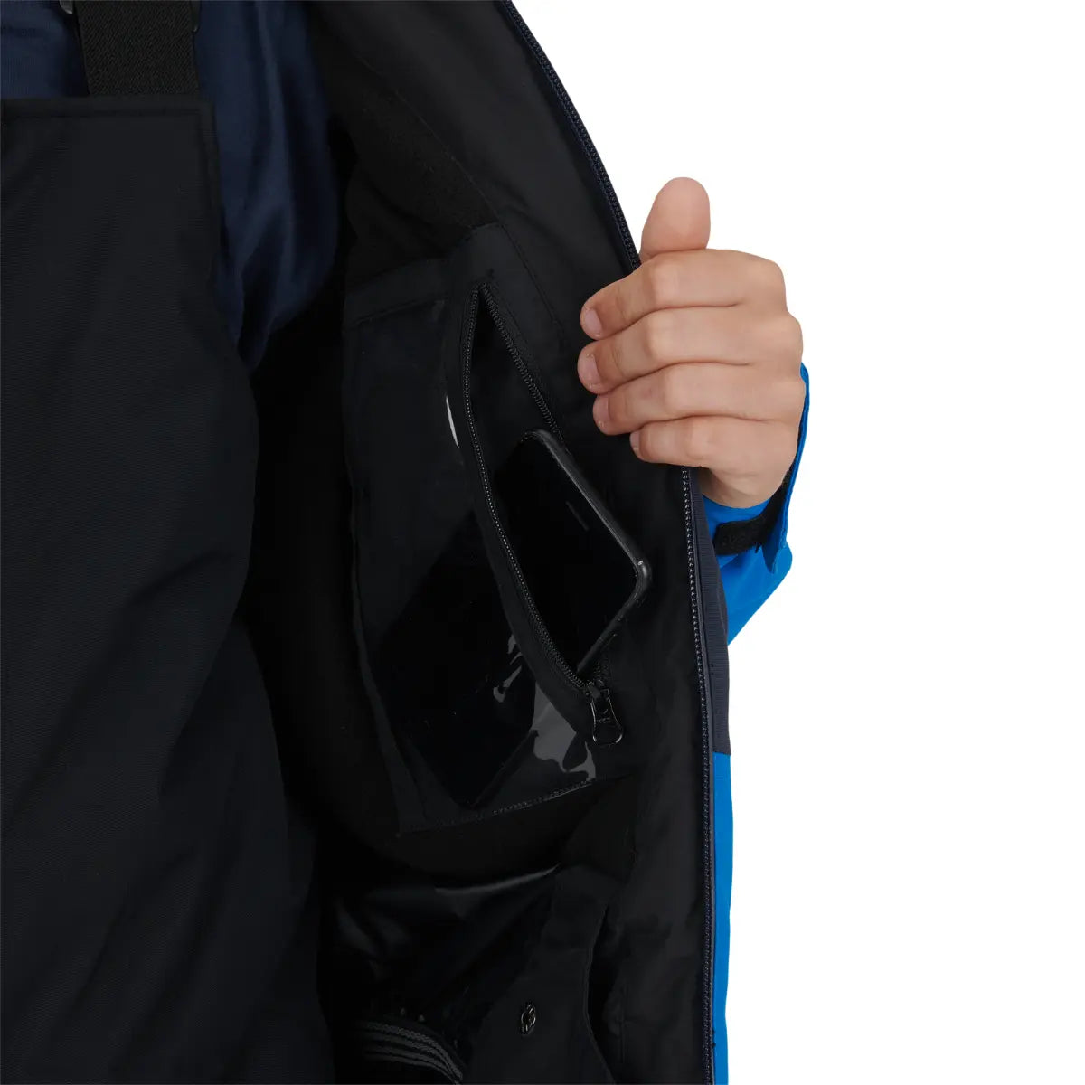 Ski-Doo Teens' Particle Jacket cell pocket