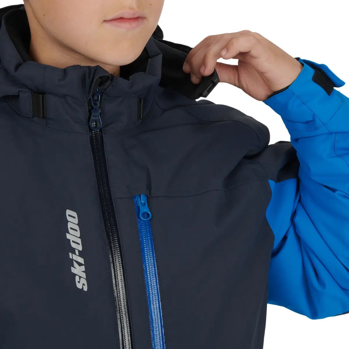 Ski-Doo Teens' Particle Jacket zippers