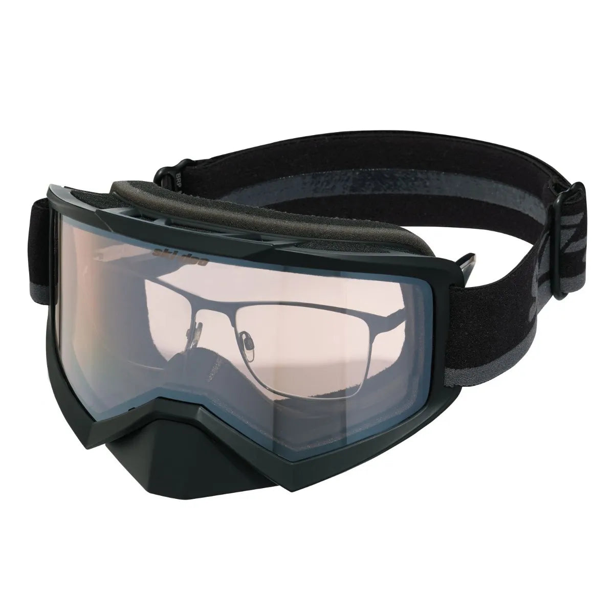 glasses inside the Ski-Doo Trench OTG UV Goggles
