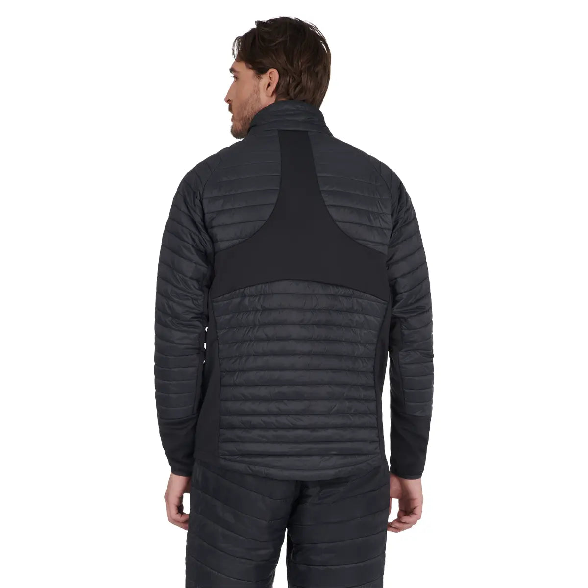 back view on model of the Ski-Doo Unisex BC Series Tec Layer Jacket 