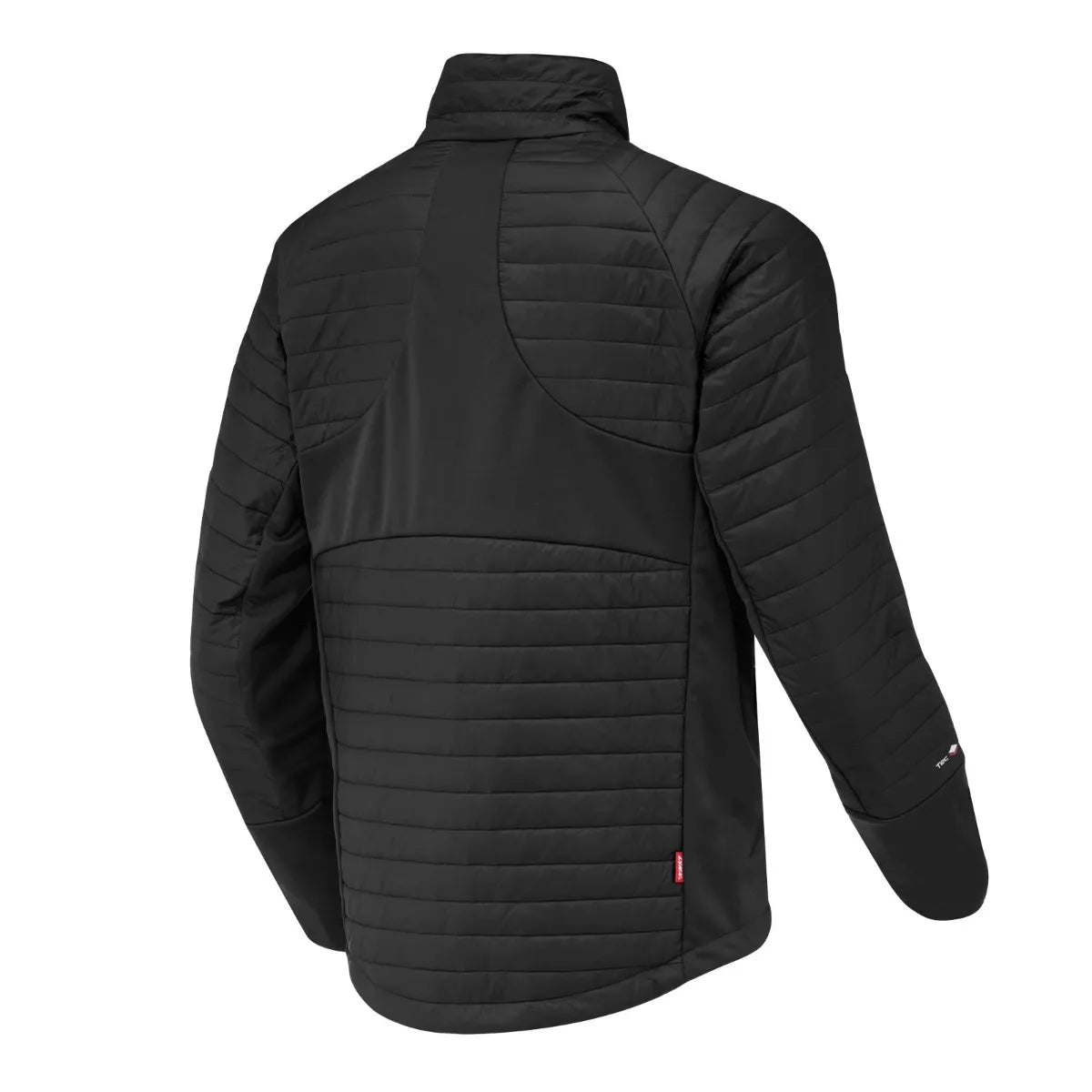 back view of the black Ski-Doo Unisex BC Series Tec Layer Jacket 