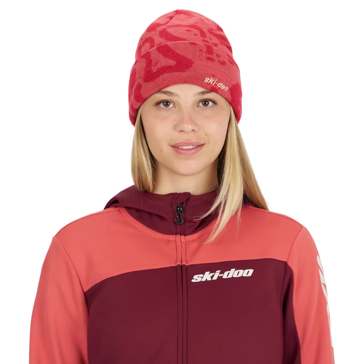 Ski-Doo Unisex Landing Beanie in pink