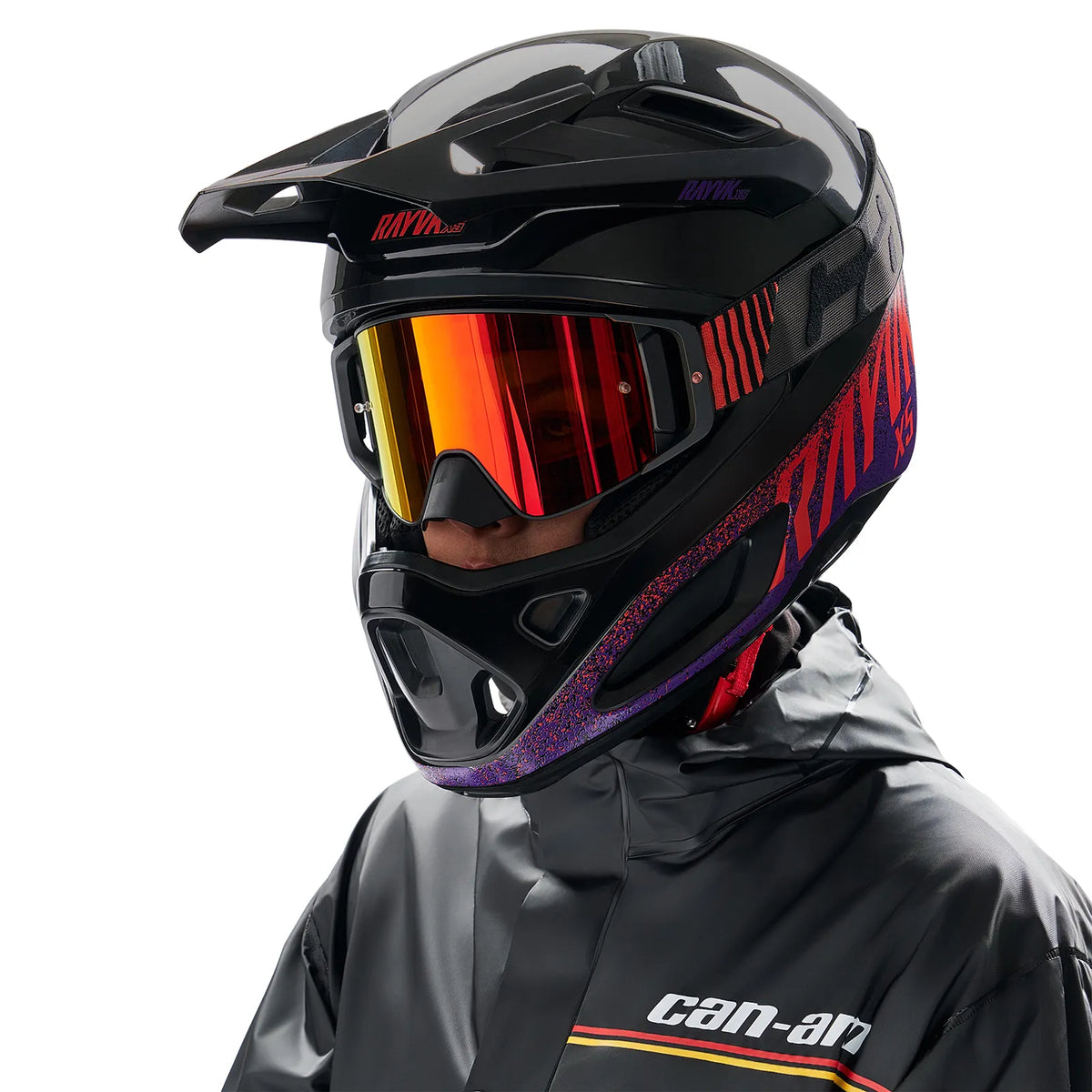 Ski-Doo Unisex Rayvik X5 Mips Helmet (DOT & ECE) - Purple