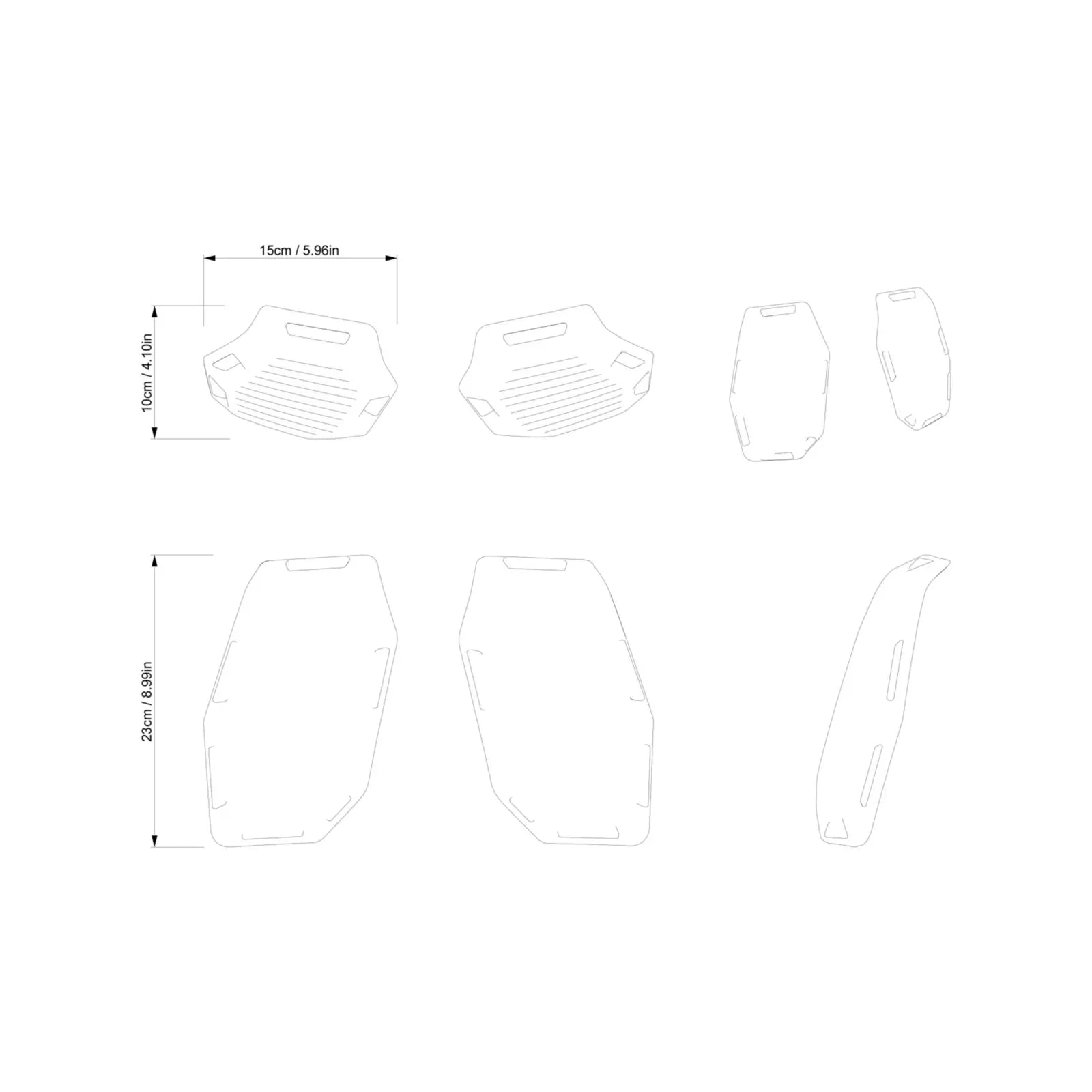 Ski-Doo Utility Soft Knee Pads (20" and 24" Ski-Doo models)