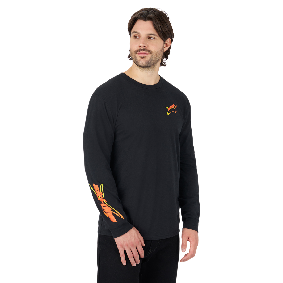 Black Ski-Doo X-Team Edition Long Sleeve T-shirt