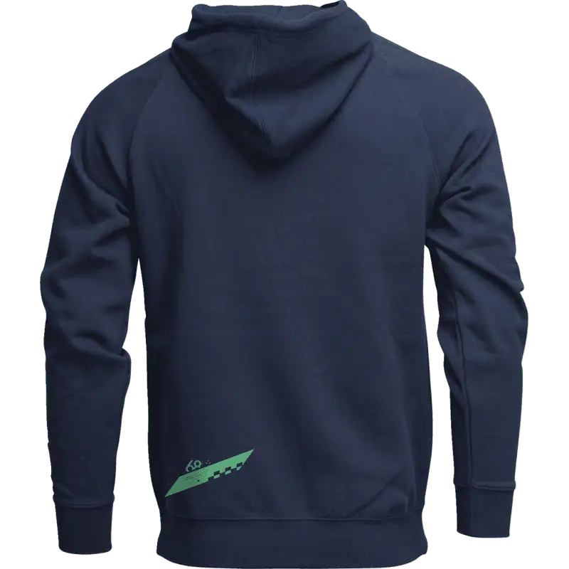 back view of the Thor Brave Hoodie in Navy