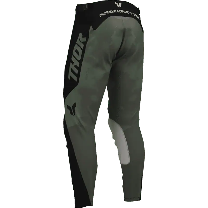 back view of Thor Launchmode Bleach Riding Pants