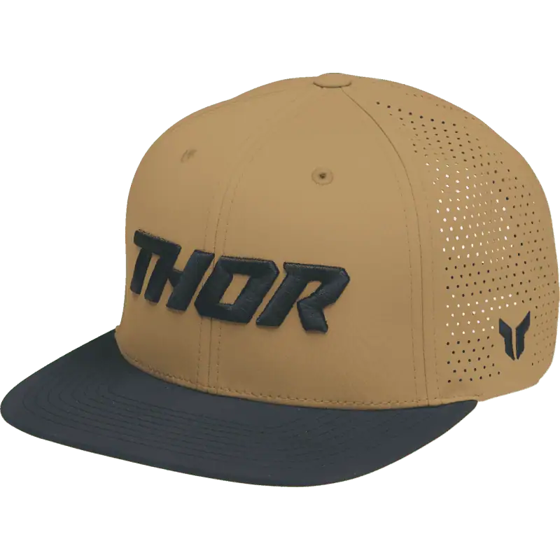 caramel / brown Thor Corp snapback Hat