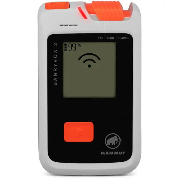 Barryvox 2 electronic device with digital display on a white background