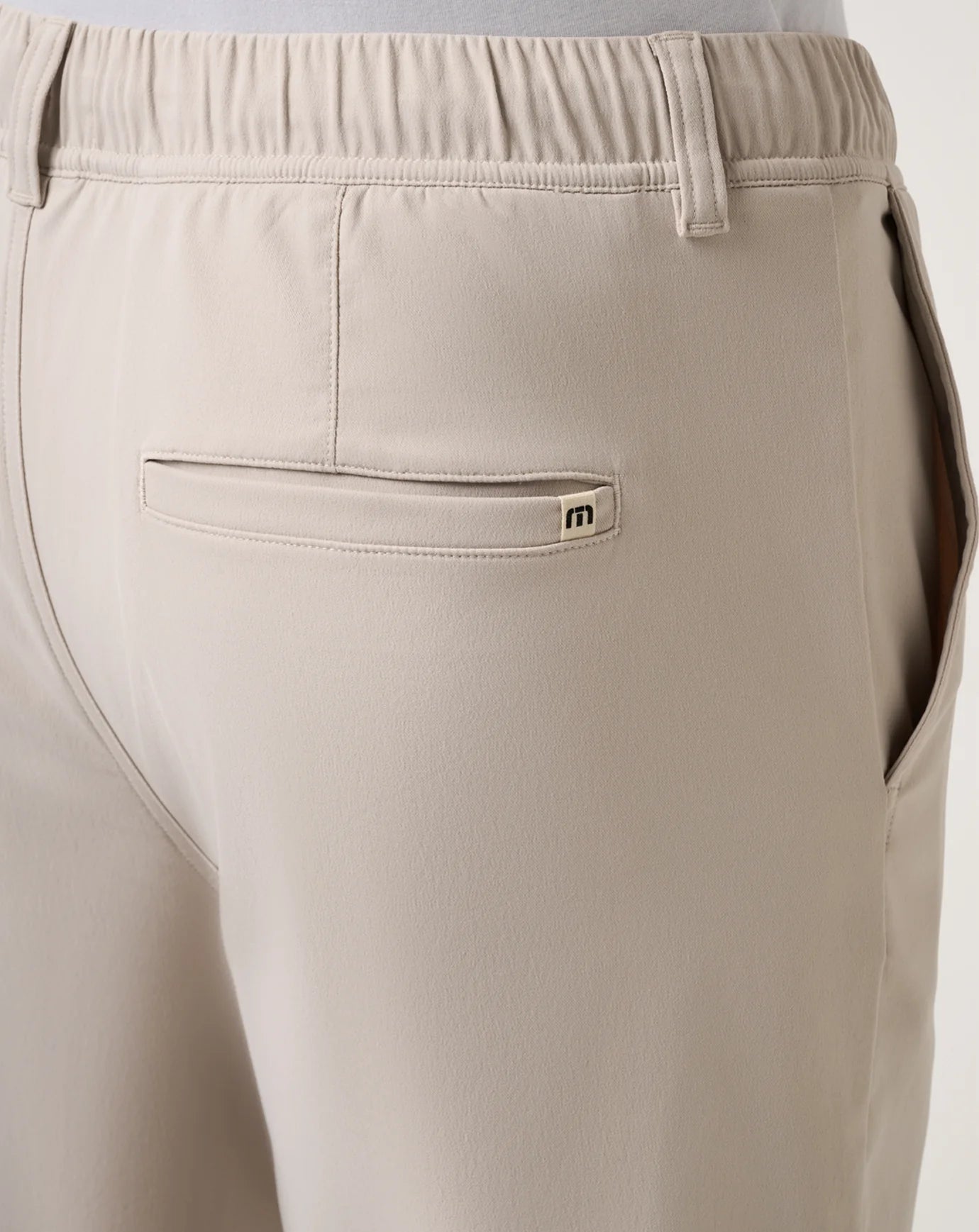 back pocket detail on the TravisMathew Beach Club Shorts