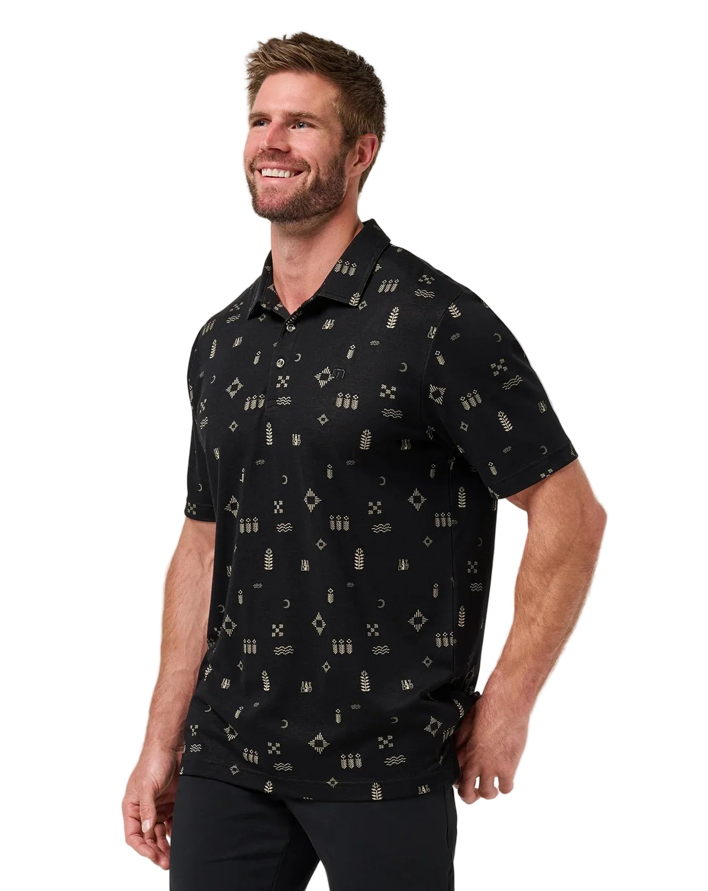 TravisMathew Weather Patterns Polo Shirt - Martin Motor Sports
