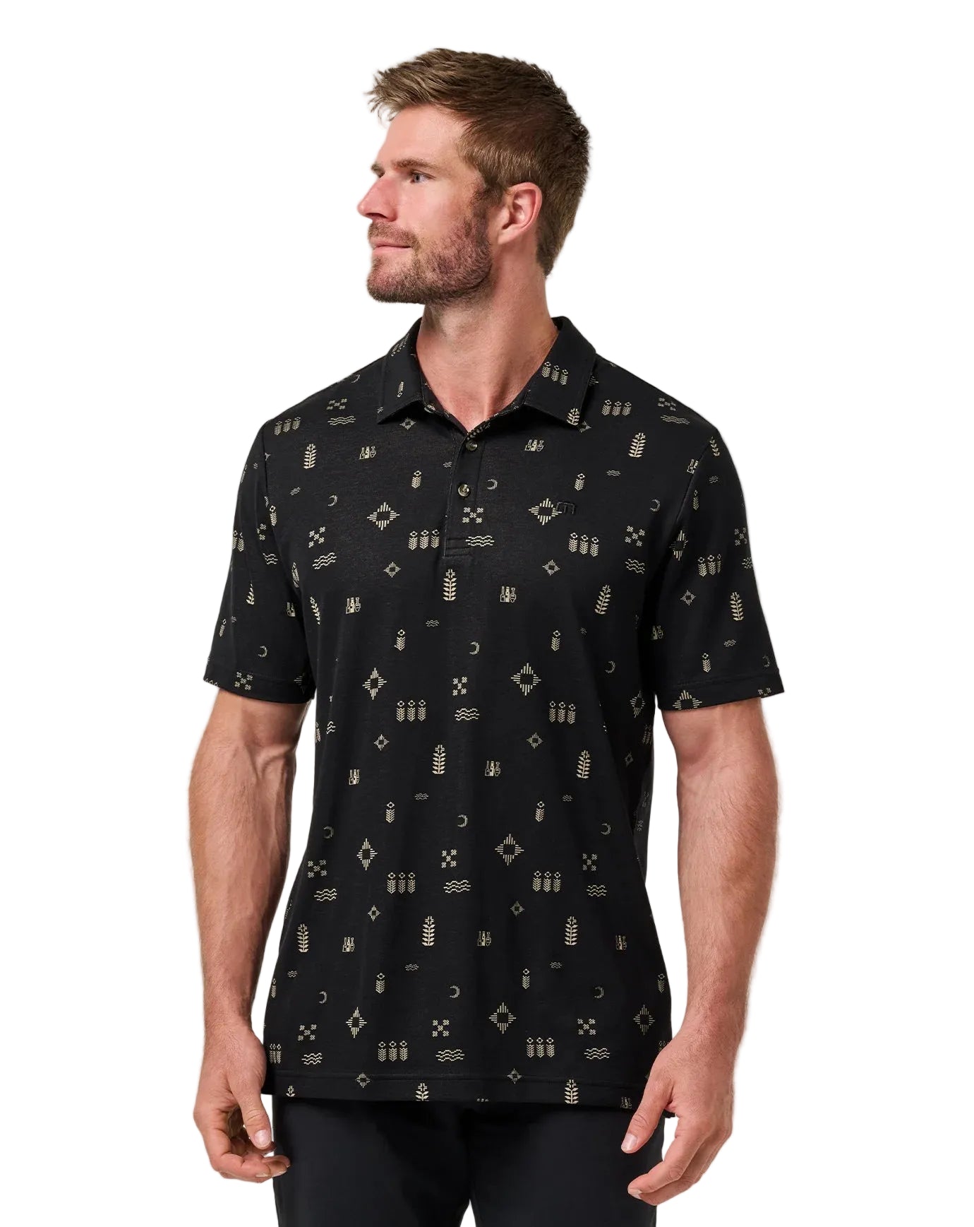TravisMathew Weather Patterns Polo Shirt - Martin Motor Sports