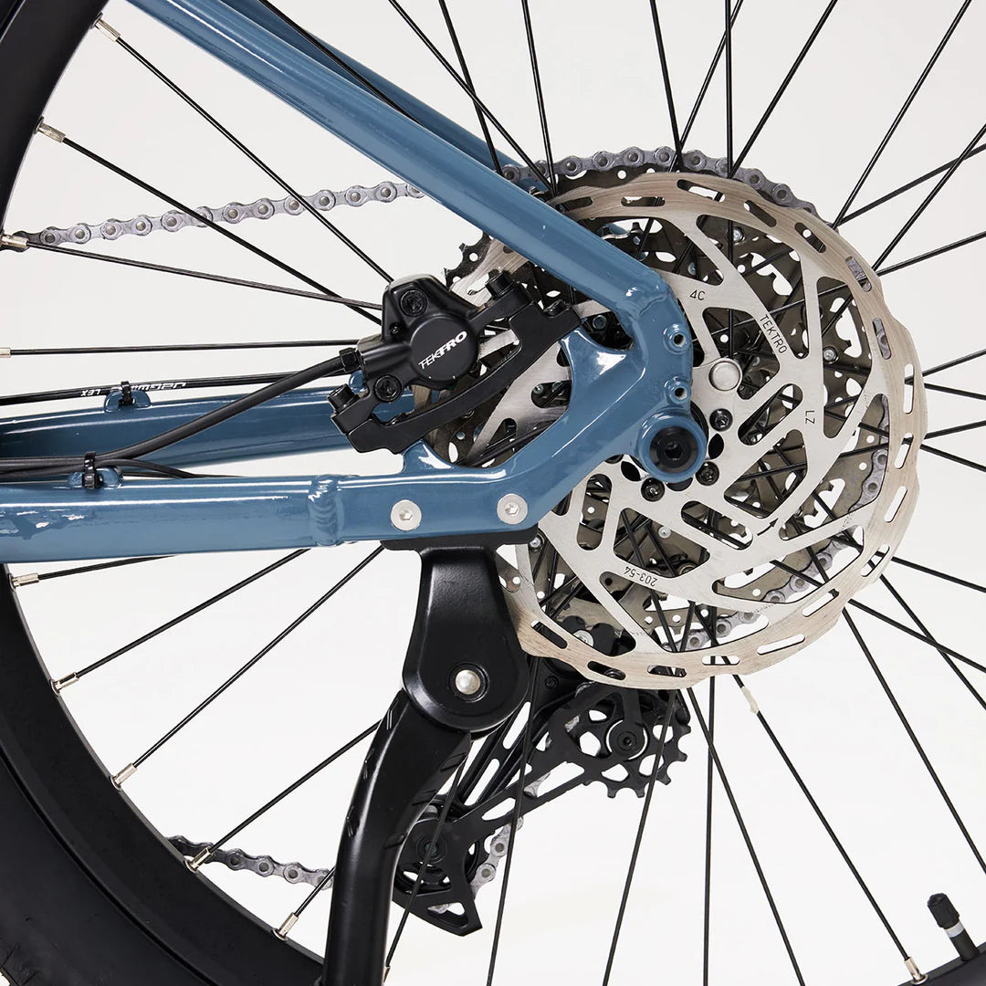 gears on the Vamoose Toro Hardtail E-Bike