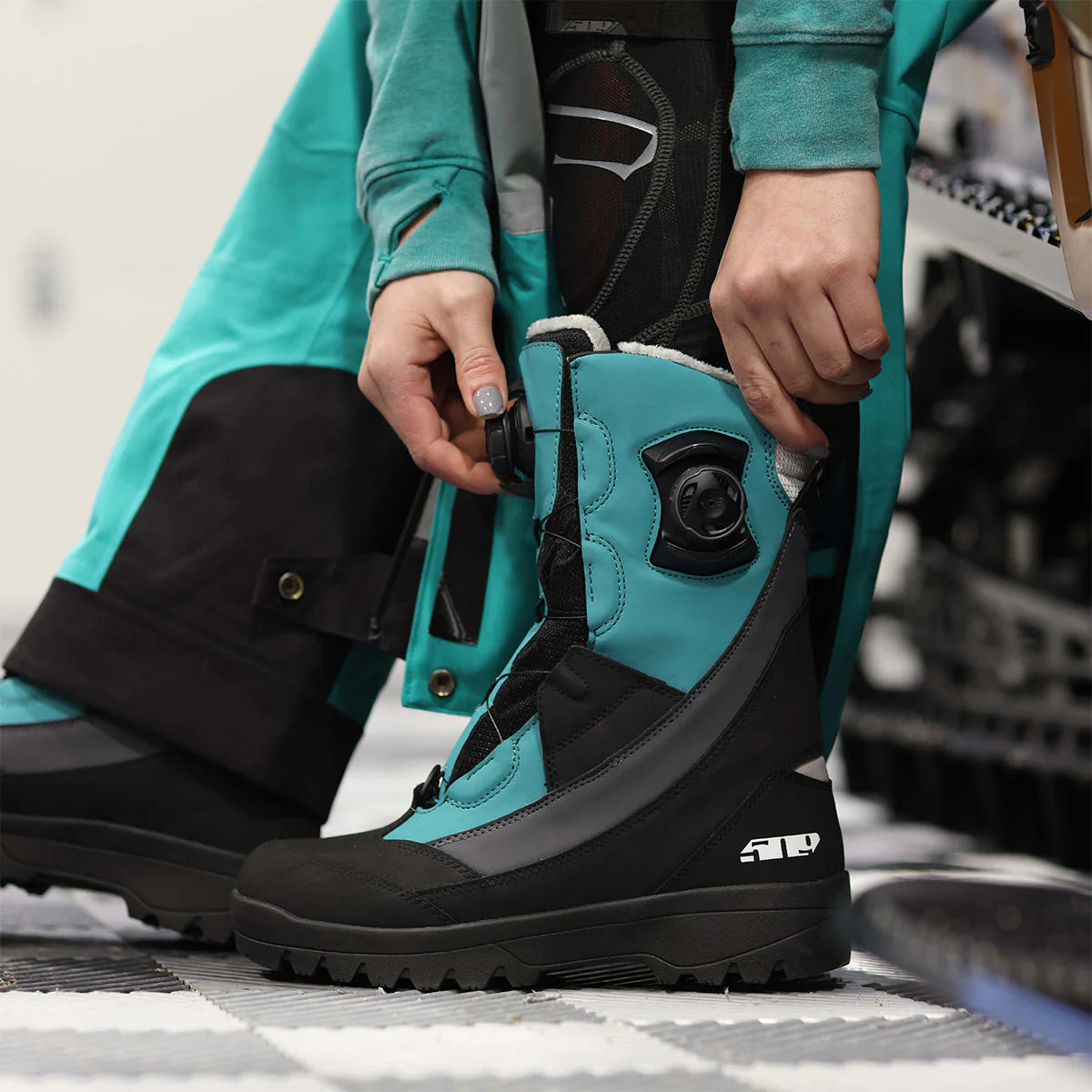 509 Women's Raid Double Boa Boots - Emerald