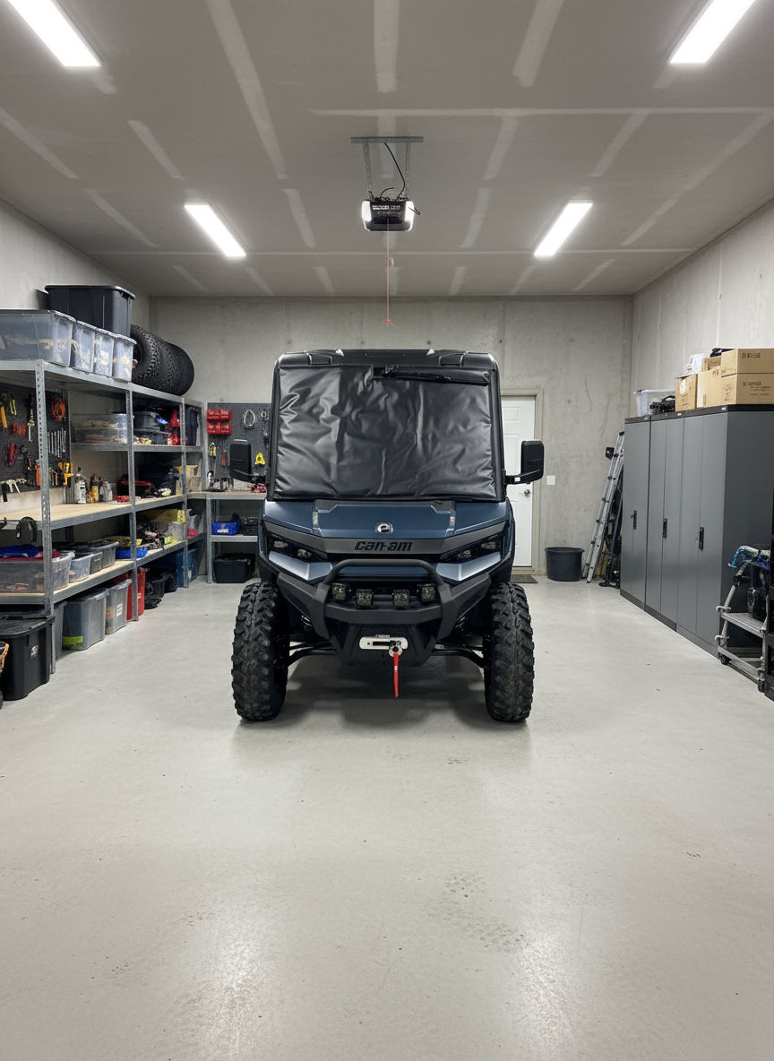 windsheild cover for parked can-am