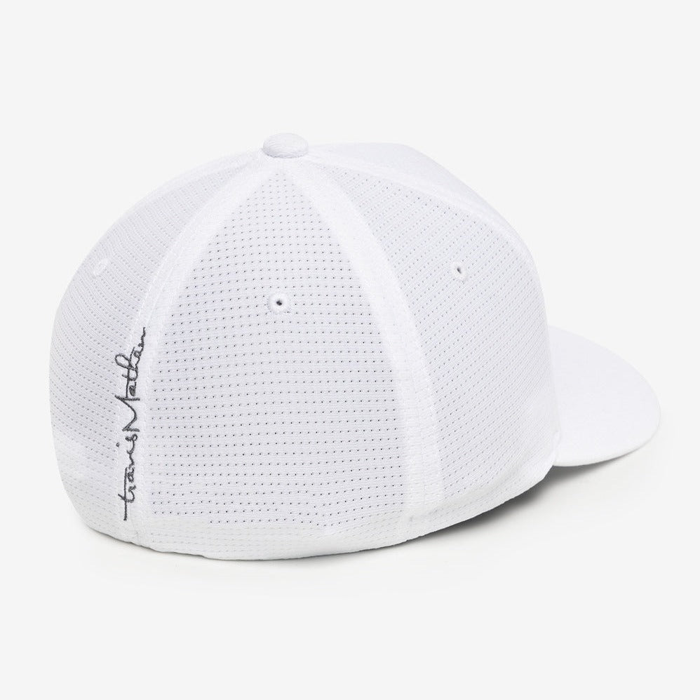 White TravisMathew B-Bahamas Fitted Hat