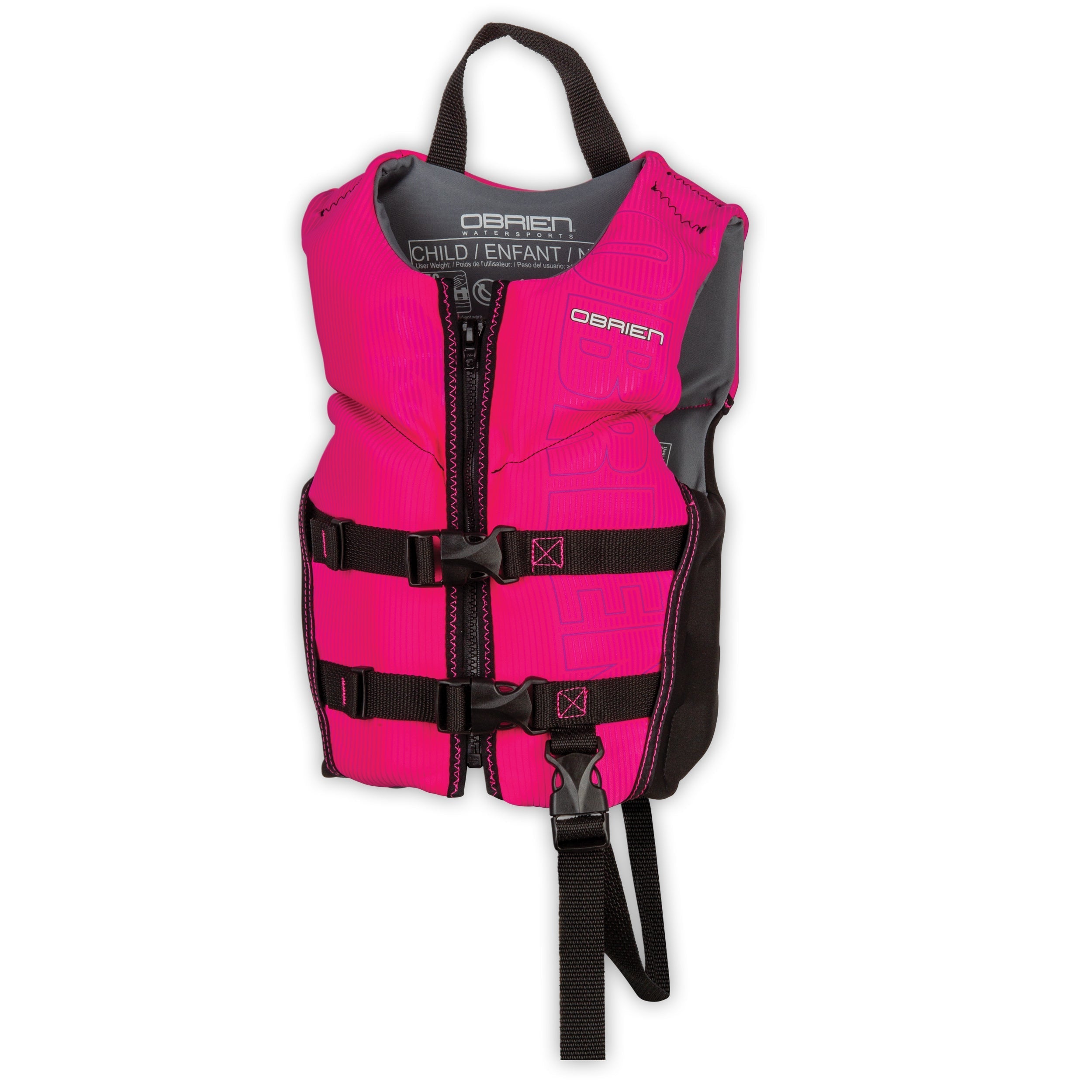 O'Brien Child Flex V-Back Life Jacket pink