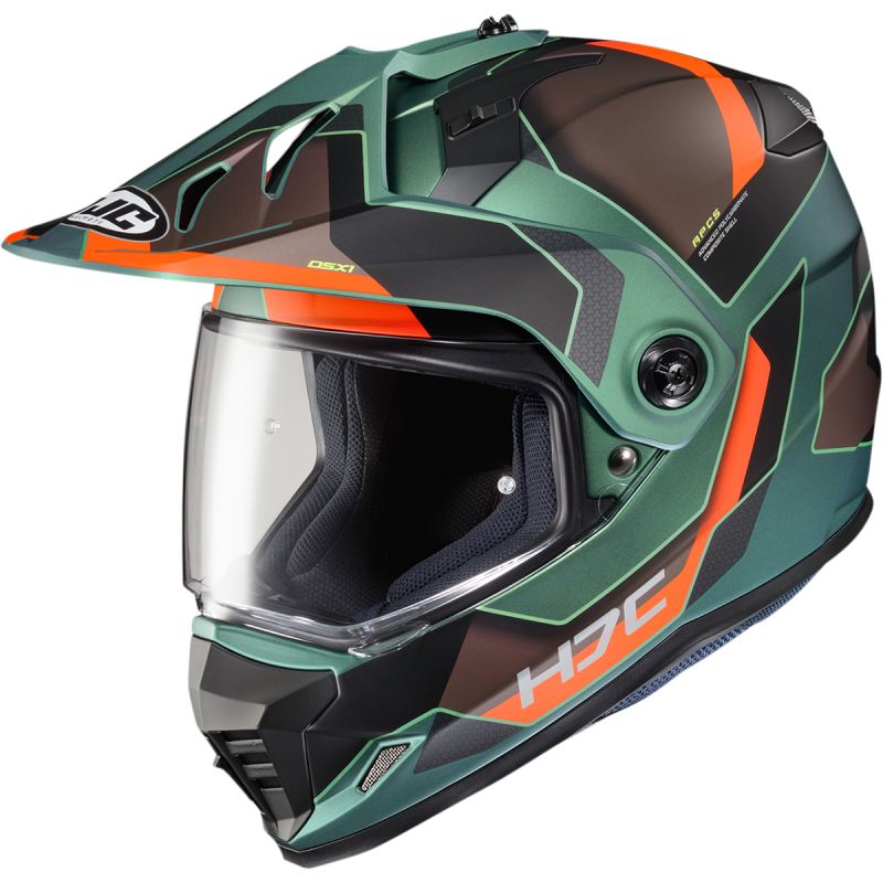 HJC DS-X1 Synergy Dual-Sport Helmet green