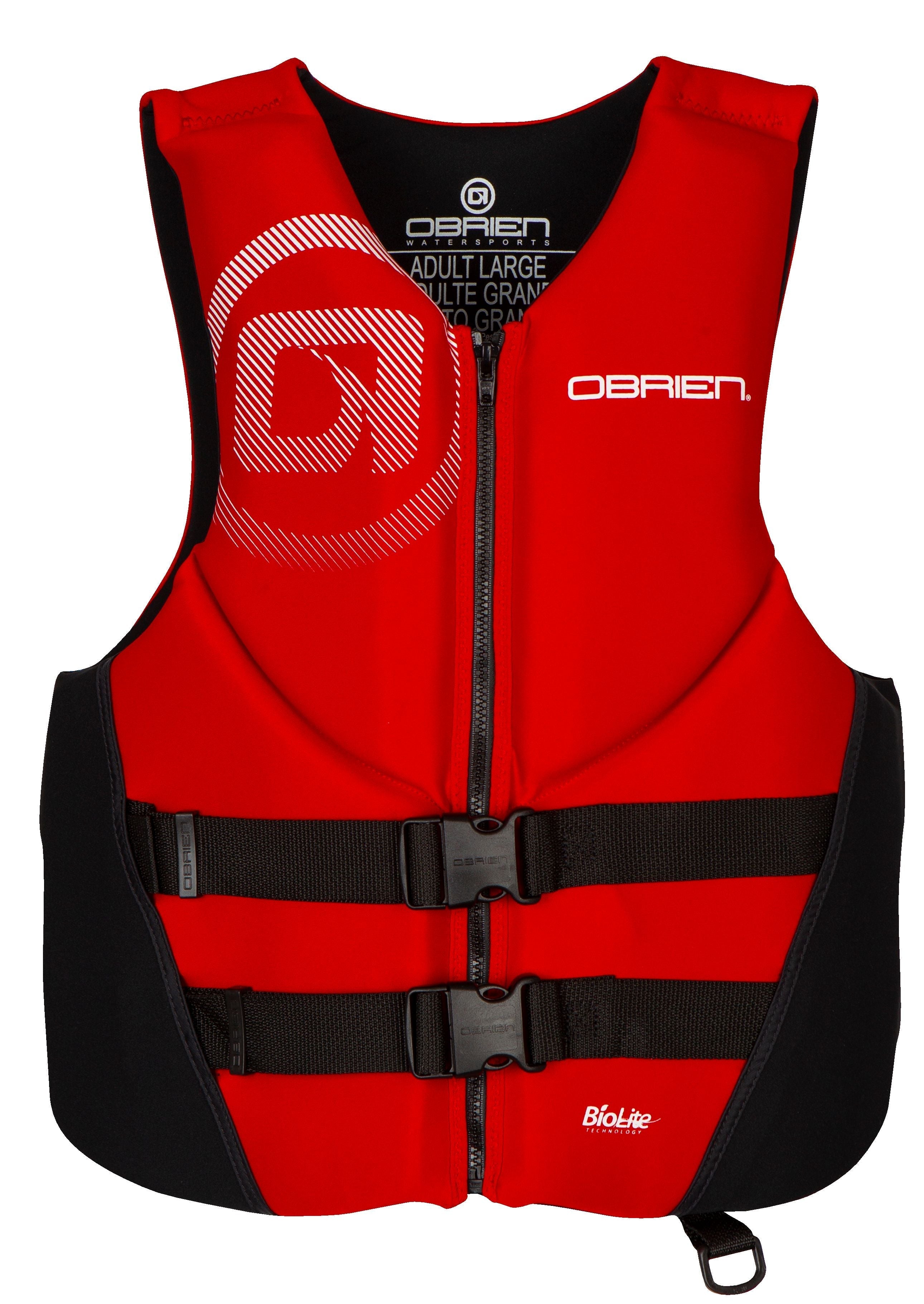 O'Brien Men's Traditional Vest in red