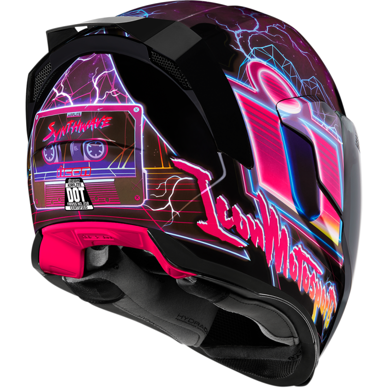 Icon Airflite Synthwave Motorcycle Helmet (Non-Current)