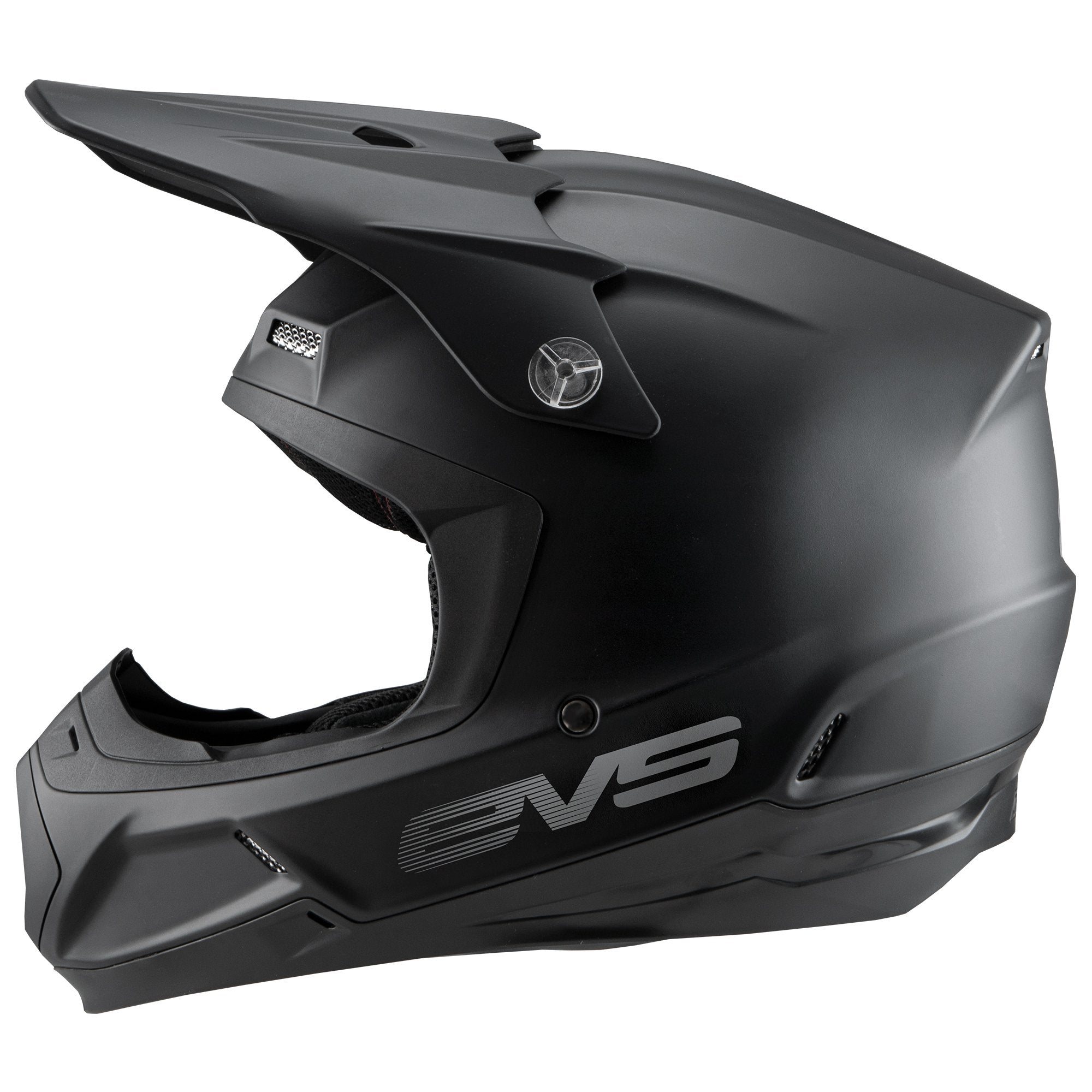 EVS T5 Off-Road Helmet - Solid Black