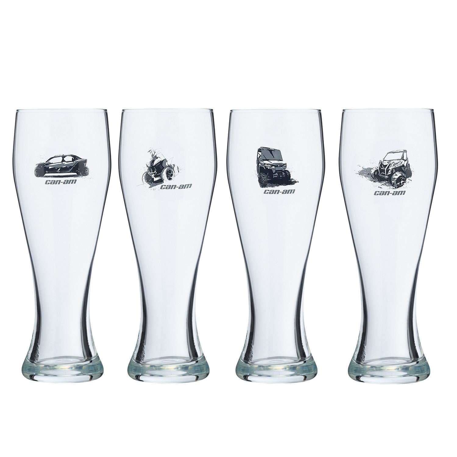 Can-Am Off-Road Set Of 12 oz Beer Pints (Non-Current)