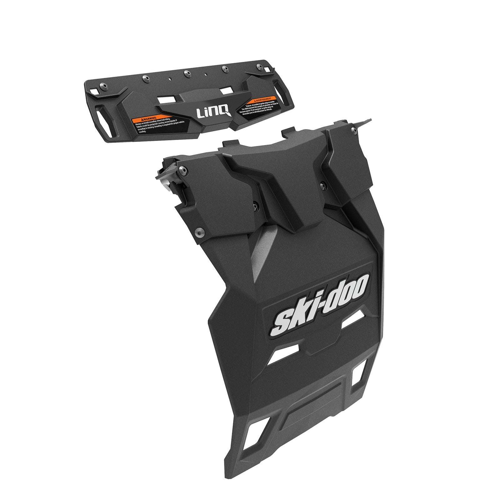 Ski-Doo LinQ Removable Snowflap (REV Gen4 Summit, Freeride and Backcountry 146" and up)